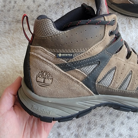 Timberland Sadler Pass Hiking Shoes, Brown Suede, Size 8.5 - Picture 4 of 16